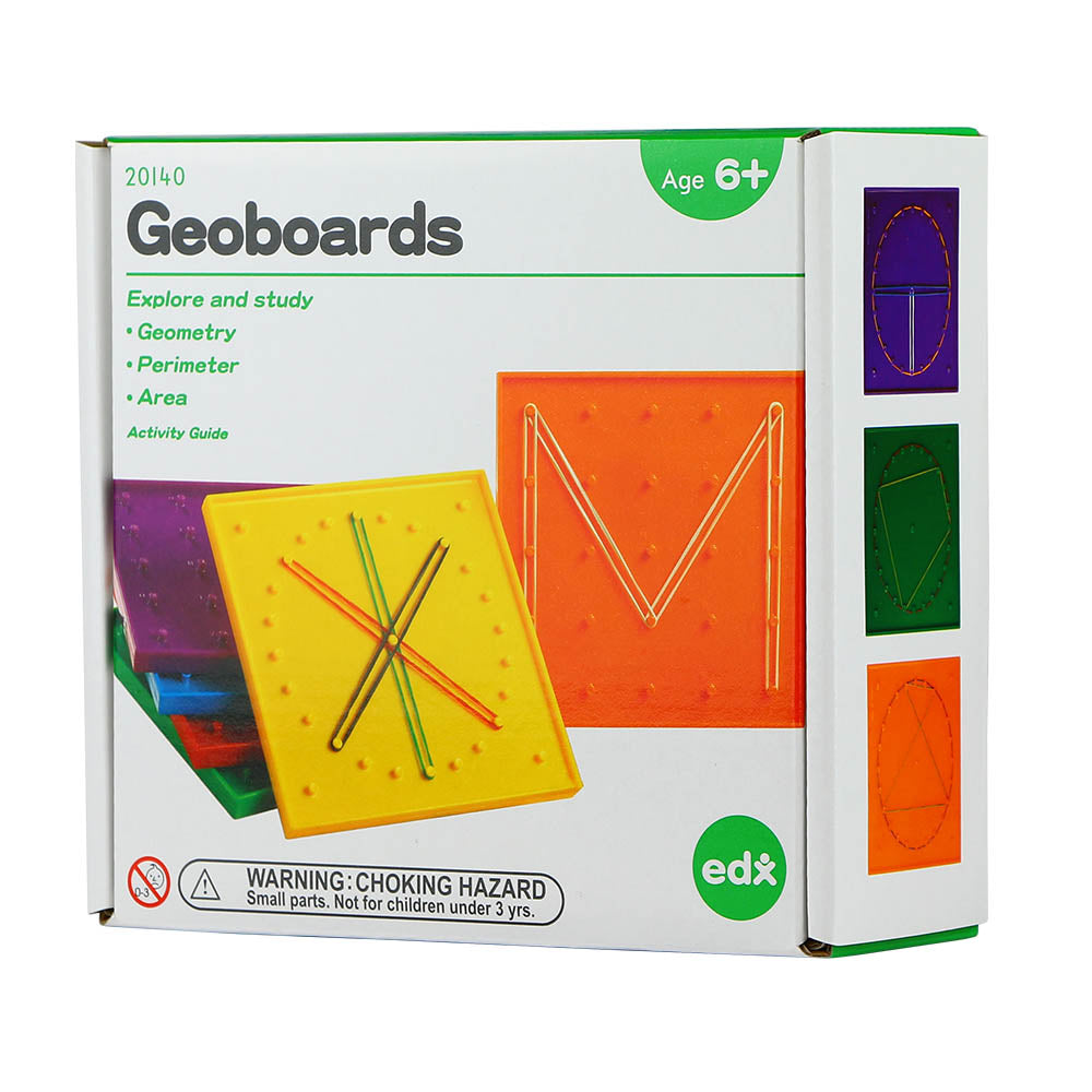 Geoboards 15cm 6pc 5 x 5 24C