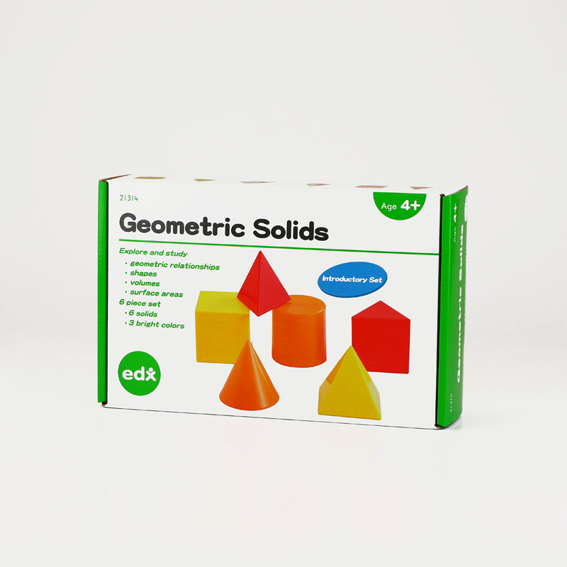 Geometric Solids 8cm 6 Shapes