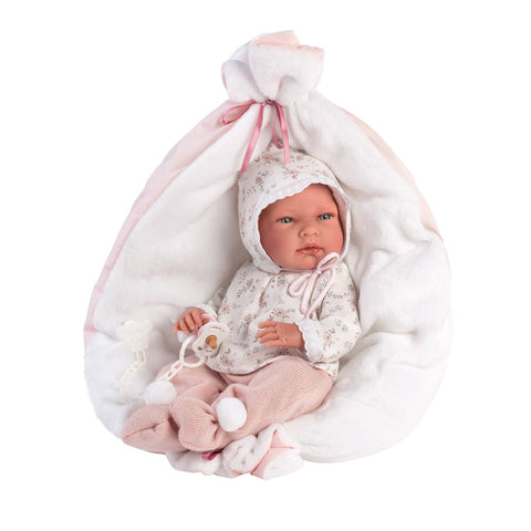 Llorens - Nica Baby Girl Doll & Comforter - 40cm
