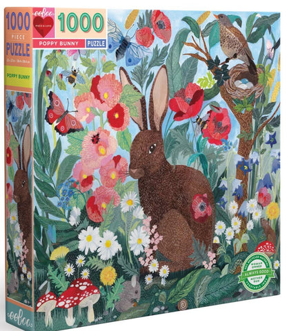 Poppy Bunny Puzzle 1000pc