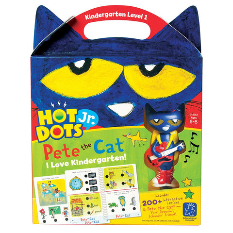 Hot Dots® Jr. Pete the Cat® I Love Kindergarten! Set with Pete the Cat®—Your Groovin', Schoolin', Friend Pen