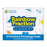 Rainbow Fraction® Dominoes