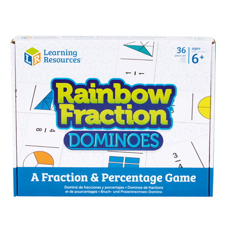 Rainbow Fraction® Dominoes
