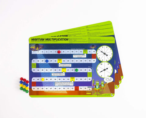 Martian Multiplication - iPlayiLearn.co.za
