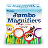 Primary Science® Jumbo Magnifiers 6pc