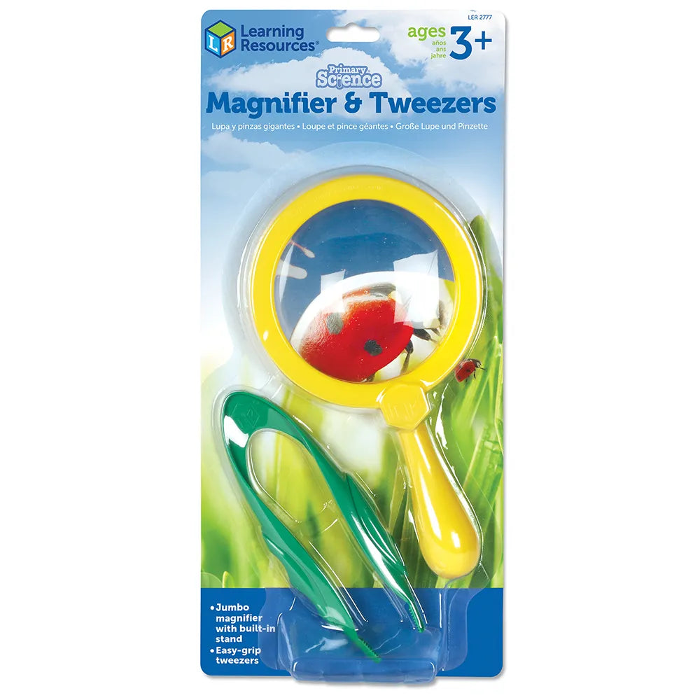 Primary Science: Magnifier and Tweezers