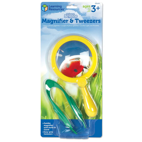 Primary Science: Magnifier and Tweezers