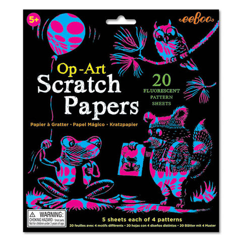 Pop-Art Scratch Papers
