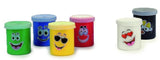 Textile Paint Pots 6 Colours 25ml Retail Pack