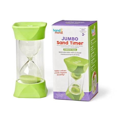 Jumbo Sand Timer Green: 2 Minute Timer