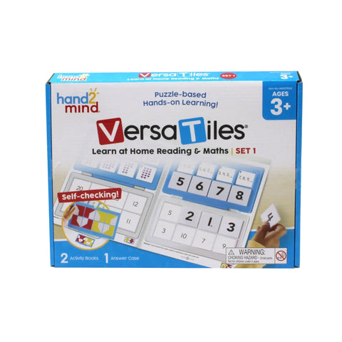 VersaTiles Learn at Home Reading & Maths Set 1