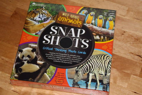 Wild About Animals Snapshots - Critical Thinking Photo Cards - iPlayiLearn.co.za
 - 1