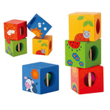 Discovery Cubes with Animal Puzzle 4pc