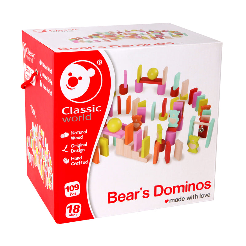 Bear's Dominoes 109pc