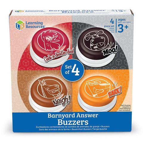 Barnyard Answer Buzzers (Set of 4)