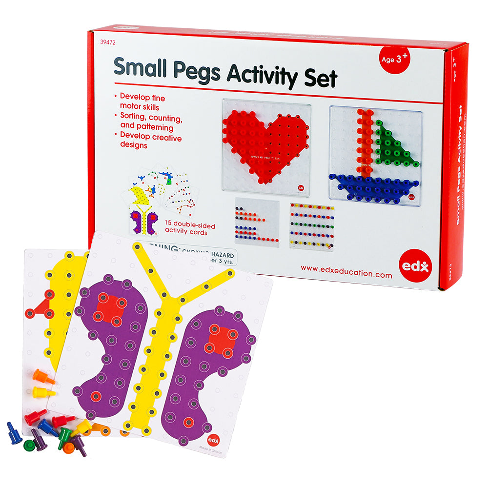 Small Pegs Activity Set 619pc