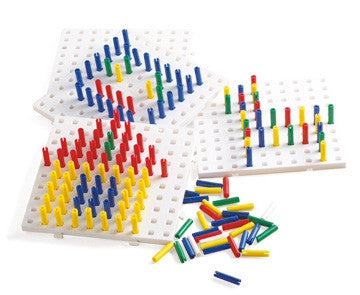 Pegboard Set M 4pc CLASS - iPlayiLearn.co.za