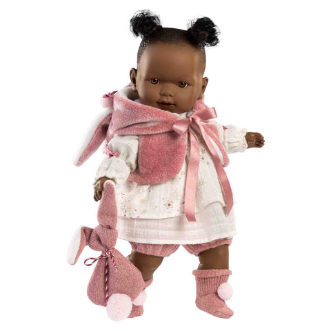 Llorens - Baby Girl Doll with Crying Mechanism, Clothing & Accessories: Nicole - 42cm