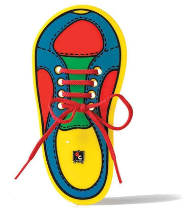 Lacing Shoe w Red Lace - iPlayiLearn.co.za