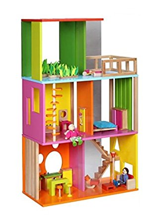 Modern Doll House - Multi Colour