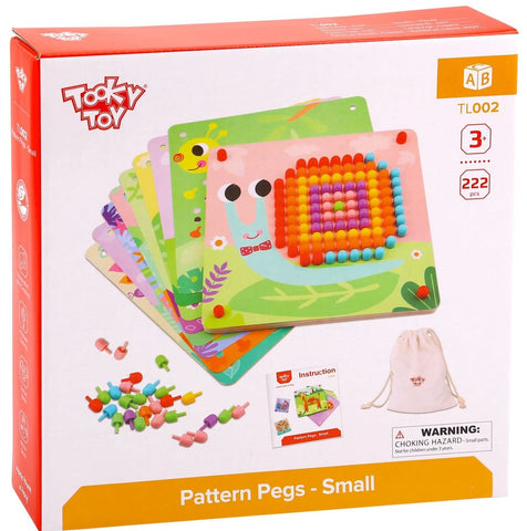 Pattern Pegs - Small 222pc