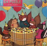 Animal Party Puzzle 64pc