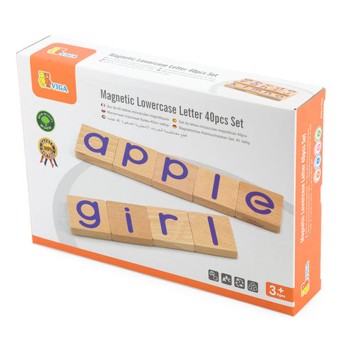 Magnetic Lowercase Letters 40pc Set