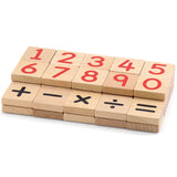 Magnetic Dry Erase Board Number Tiles