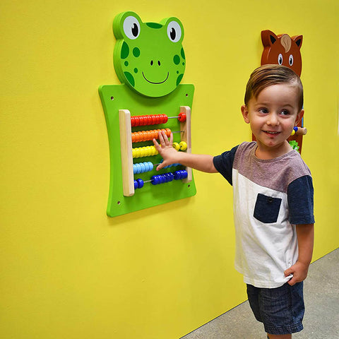 Wall Mounted Activity: Frog Abacus – - Main Image
