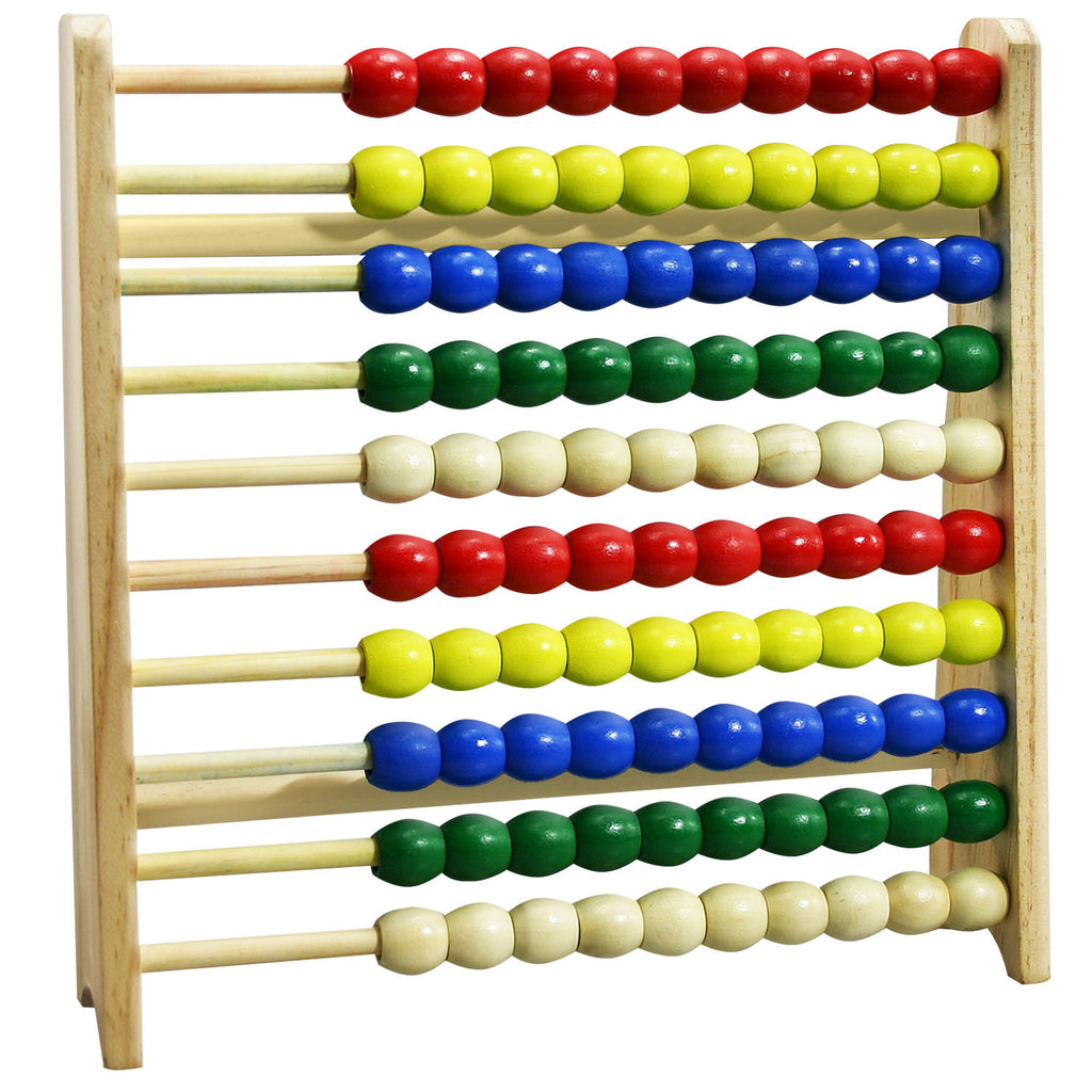 Wooden Learner Abacus 100 Beads