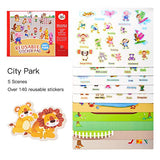 Reusable Sticker Pad: City Park