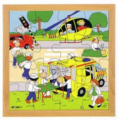 PUZZLE Accident 16pc (34cm x 34cm) - iPlayiLearn.co.za