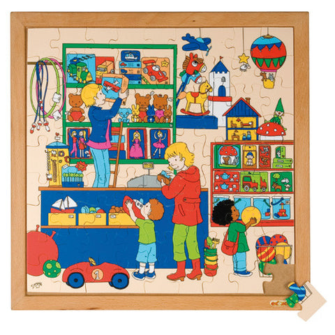 Toy Shop Puzzle 81pc (40cm x 40cm) Wood Framed