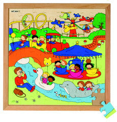 PUZZLE Amusement Park 49pc (40cm x 40cm) - iPlayiLearn.co.za