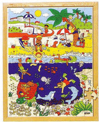 PUZZLE ABOVE AND UNDER - The Ocean 120pc (40cm x 50cm) - iPlayiLearn.co.za