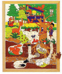 PUZZLE ABOVE AND UNDER - The Woods 120pc (40cm x 50cm) - iPlayiLearn.co.za