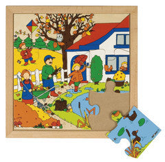 PUZZLE SEASONS Autumn 9pc (34cm x 34cm) - iPlayiLearn.co.za