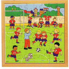PUZZLE Soccer 64pc (40cm x 40cm) - iPlayiLearn.co.za