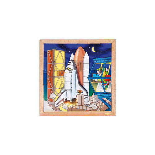 Astronauts Puzzle 30pcs (40cm x 40cm) Wood Framed
