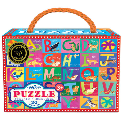 Animal Alphabet 20pc Puzzle