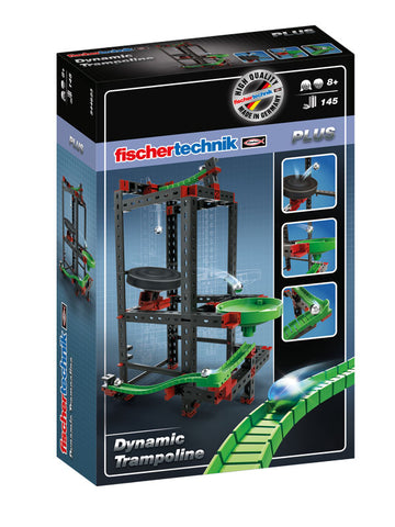 Dynamic Trampoline Marble Run 145pc