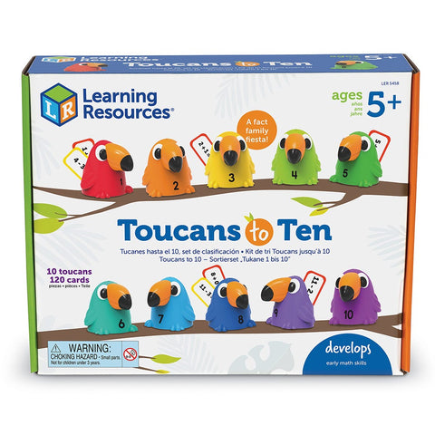 Toucans To 10 Sorting Set