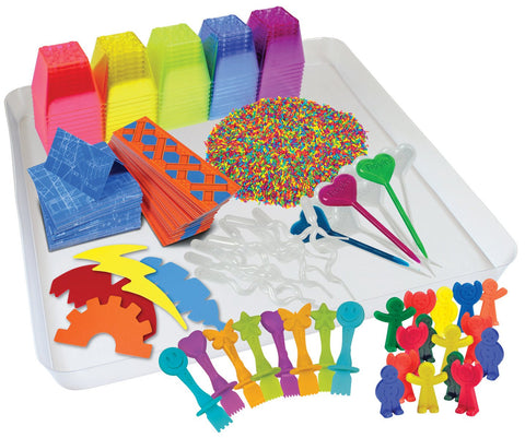 Sensory Tray Accessory Pack 183pc