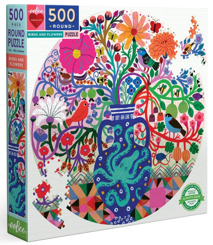 Birds and Flowers Puzzle 500pc