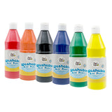 Washable Paint 500ml Non-Toxic 6 Colours