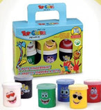 Superwashable Finger Paint, 6 Colours, 80ml