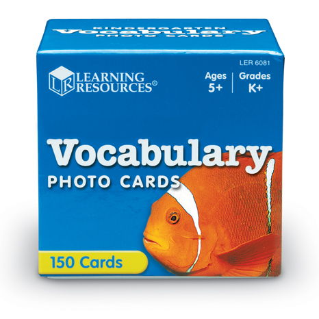 Beginning Vocabulary Photo Cards set 150pc