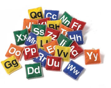 Bean Bags ALPHABET 26pc pbag - iPlayiLearn.co.za