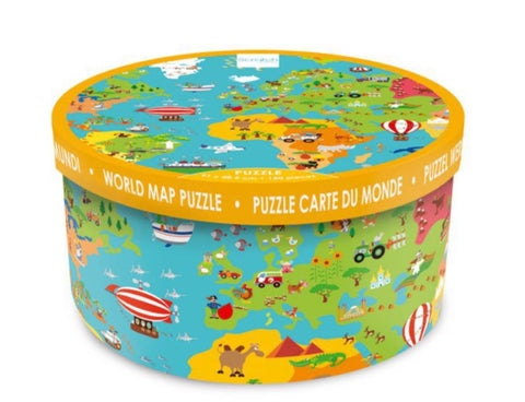 World Map Floor Puzzle 150pc