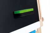 Adjustable Magnetic Black & Whiteboard Easel